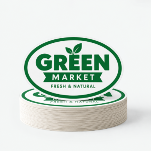 Oval Stickers